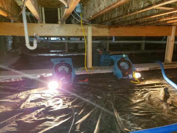 Crawlspace Water Removal in Ormond Beach
