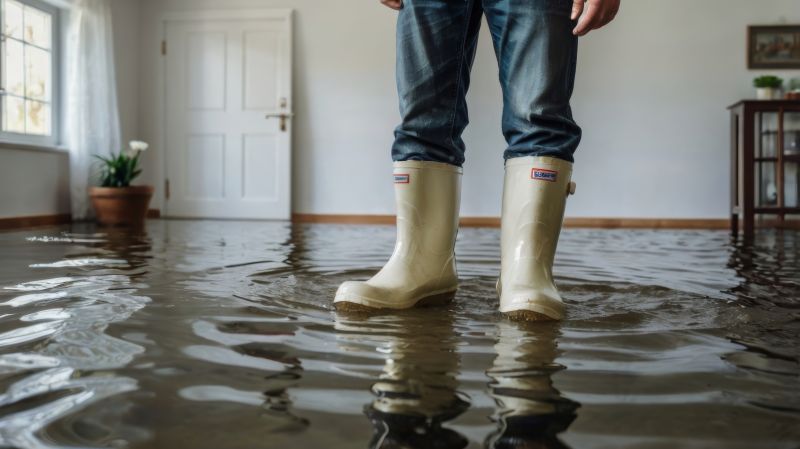 Crawlspace Water Restoration detail