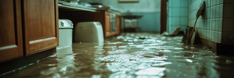 Flood Damage Cleanup detail